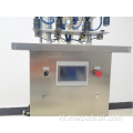 Nieuw model kleine productiemachines pneumatische aerosol blik vulmachine